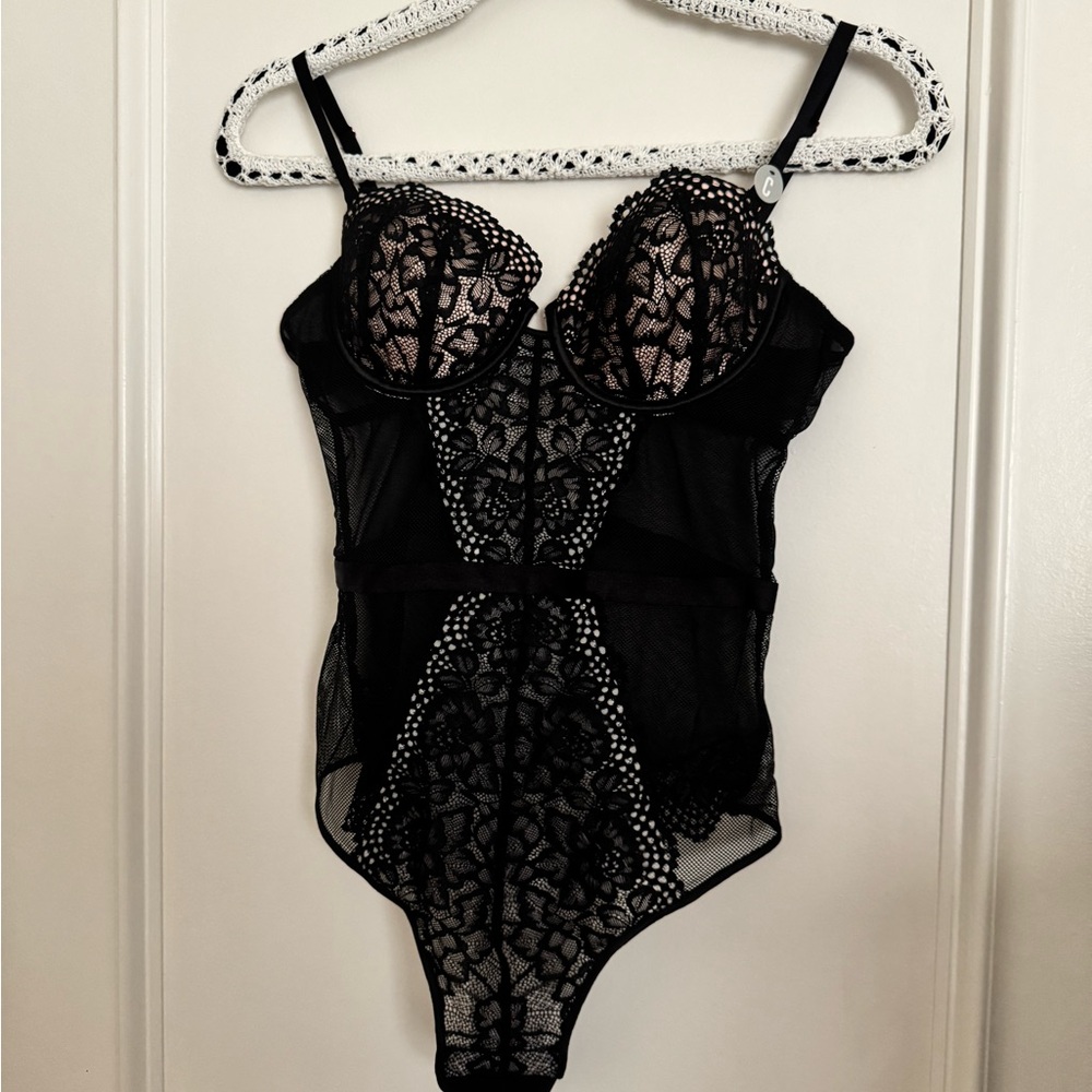 Primark Black Lace Bodysuit